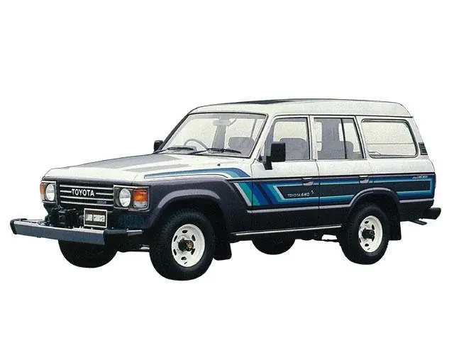 Toyota Land Cruiser (FJ62V, BJ61V, HJ60V, HJ61V) 7 поколение, рестайлинг, джип/suv 5 дв. (11.1984 - 07.1987)